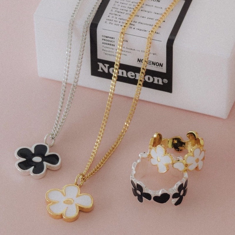 <預購> 韓國NONENON BLOOM花朵系列 項鍊 戒指 手鍊