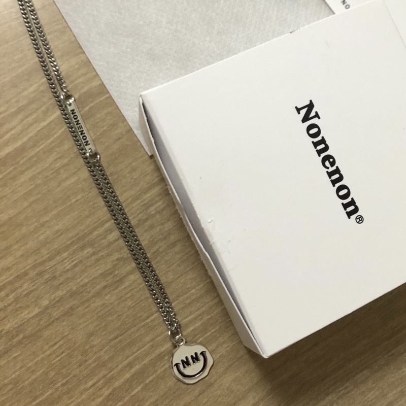 <預購> 韓國Nonenon BLACK SMILE黑色微笑 項鍊 戒指 手鍊