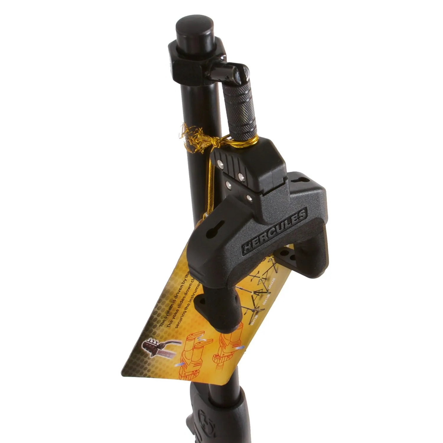 Hercules 海克力斯 HERCULES GS415B PLUS 摺疊自鎖式 吉他架 第 4 張圖片｜三峽吉他 / Bass