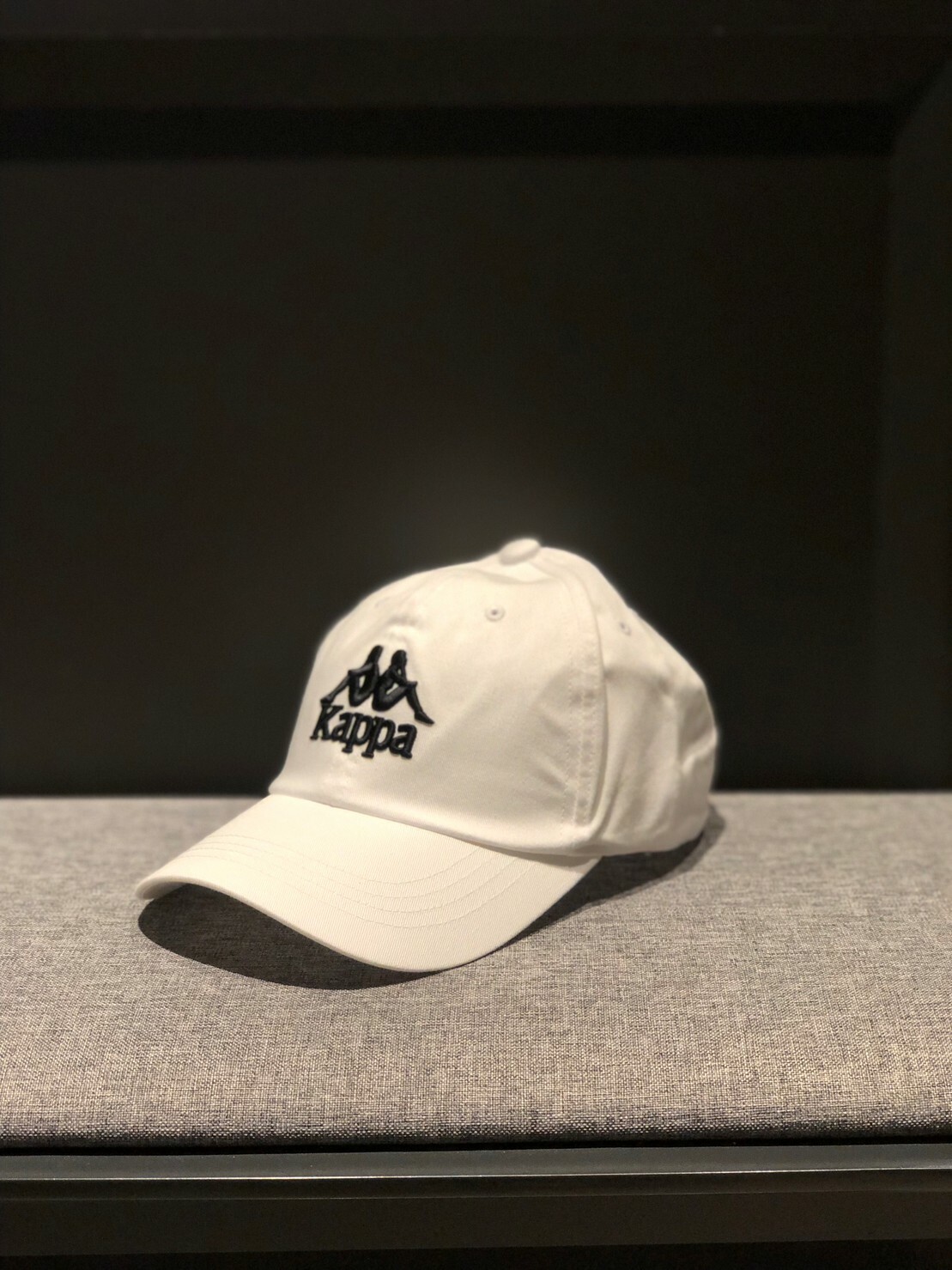 Kappa 經典刺繡老帽 KICP341UN WHT