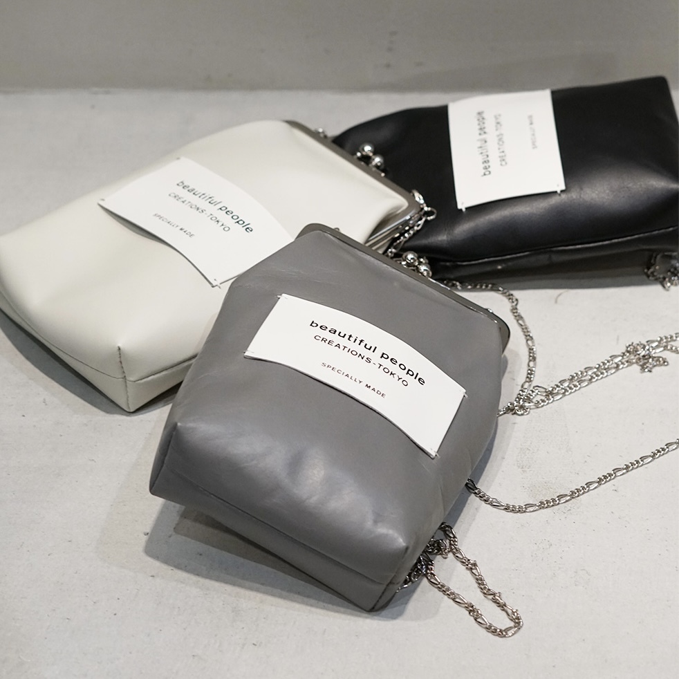 316 CLOTHING｜日本代購：Beautiful People Clasp Pouch（3色）
