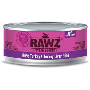 Rawz – 96%火雞+火雞肝 無膠主食肉泥罐 Turkey+Turkey Liver Pate 155g