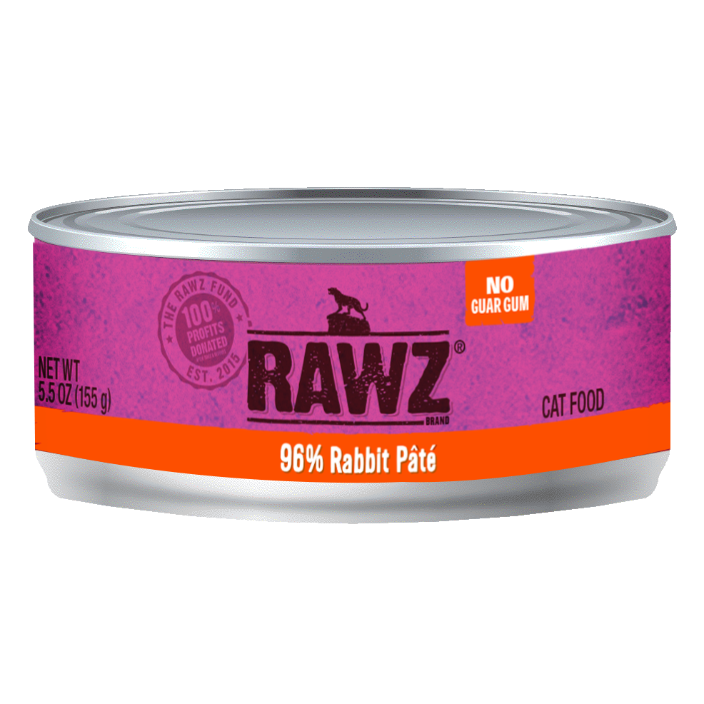 [斷貨中] Rawz – 96%兔肉 無膠主食肉泥罐 Rabbit Pate 155g