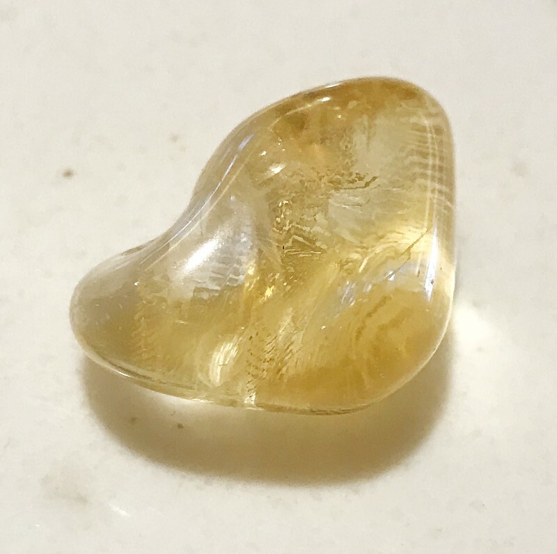 天然黃水晶加熱紫水晶鑑定