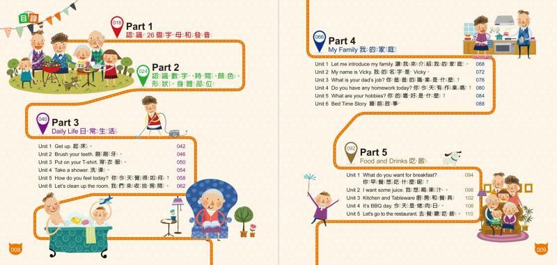 睡前5分鐘的超好玩親子互動英文