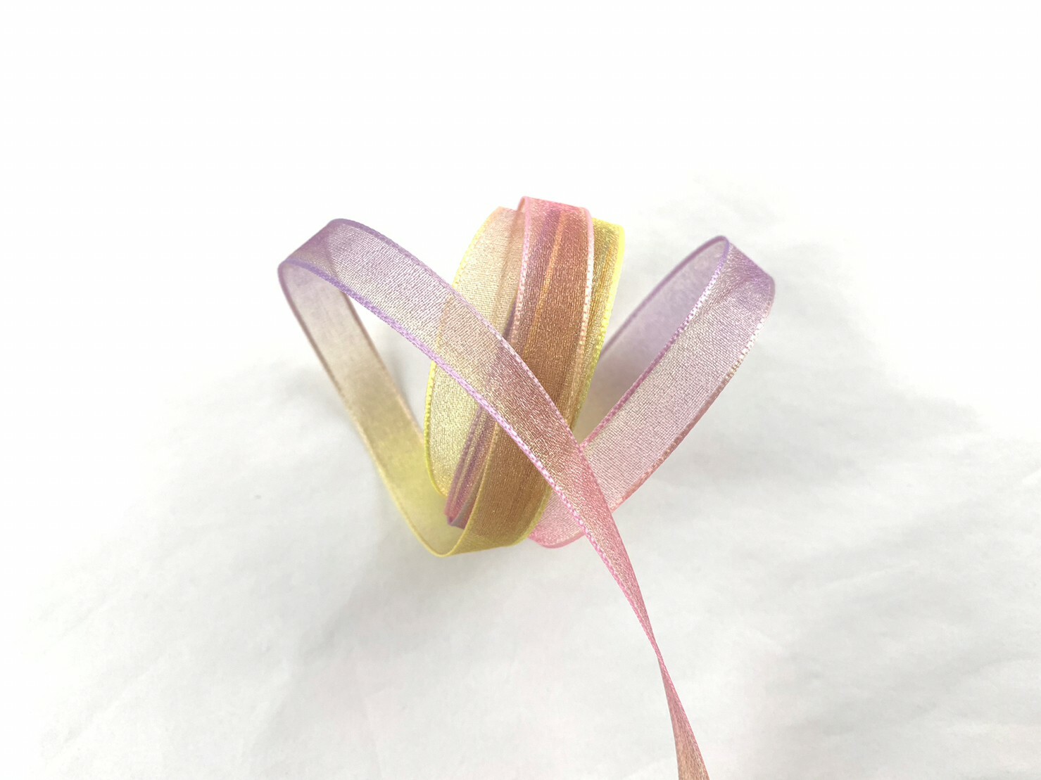 珠光感彩色漸層網紗/完全限量品/2款寬度