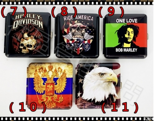 【多圖】金屬煙盒，20支裝，便攜隨帶，皮帶壓片，經典、時尚、潮流，男士煙具 香菸盒