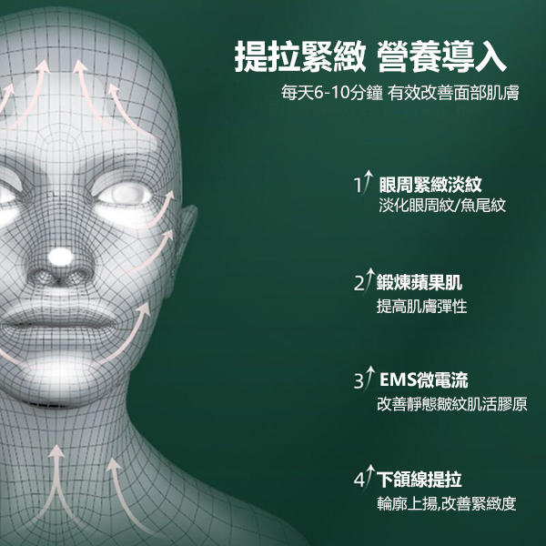 JK Korea new face introduction instrument massage instrument skin rejuvenation radio frequency instrument hot compress microcurrent multifunctional beauty instrument (J0890)