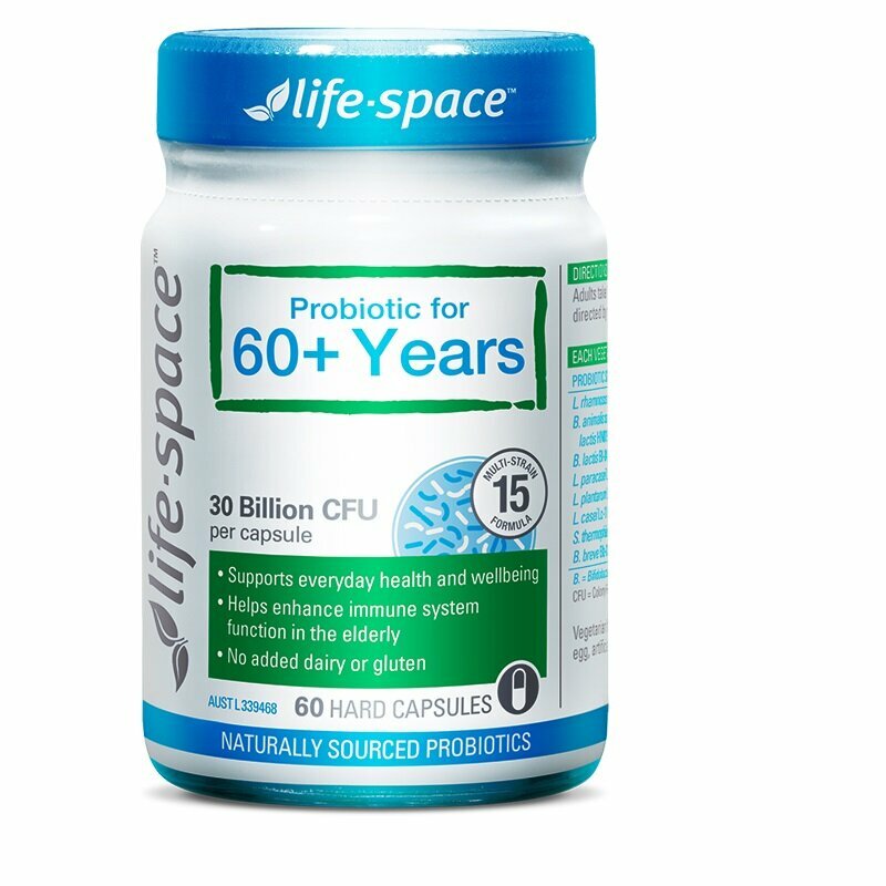 Life Space - 長青益生菌 (60歲以上) 60粒裝 (平行進口)