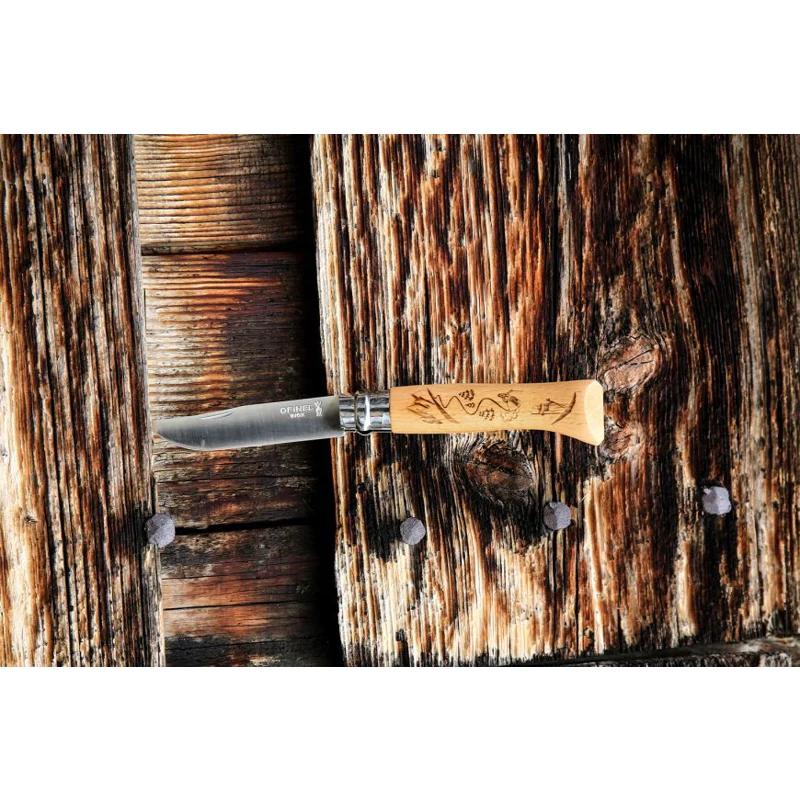 Opinel N08 Mountain Sport 遠足傳統摺刀