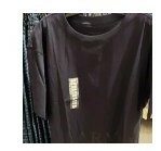 [S] ARMANI EXCHANGE LOGO LETTERING PRINT CROP TOP,NAVY, 7VYTFSYJ2ZZ-1593, FINAL SALE (SAX146)