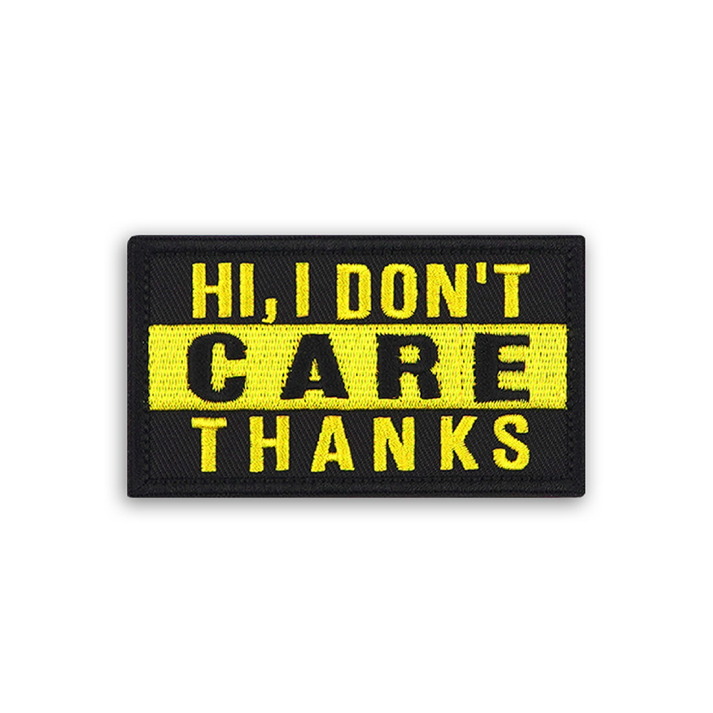 bagrun戰術風格魔術貼布章-A146-I don't care