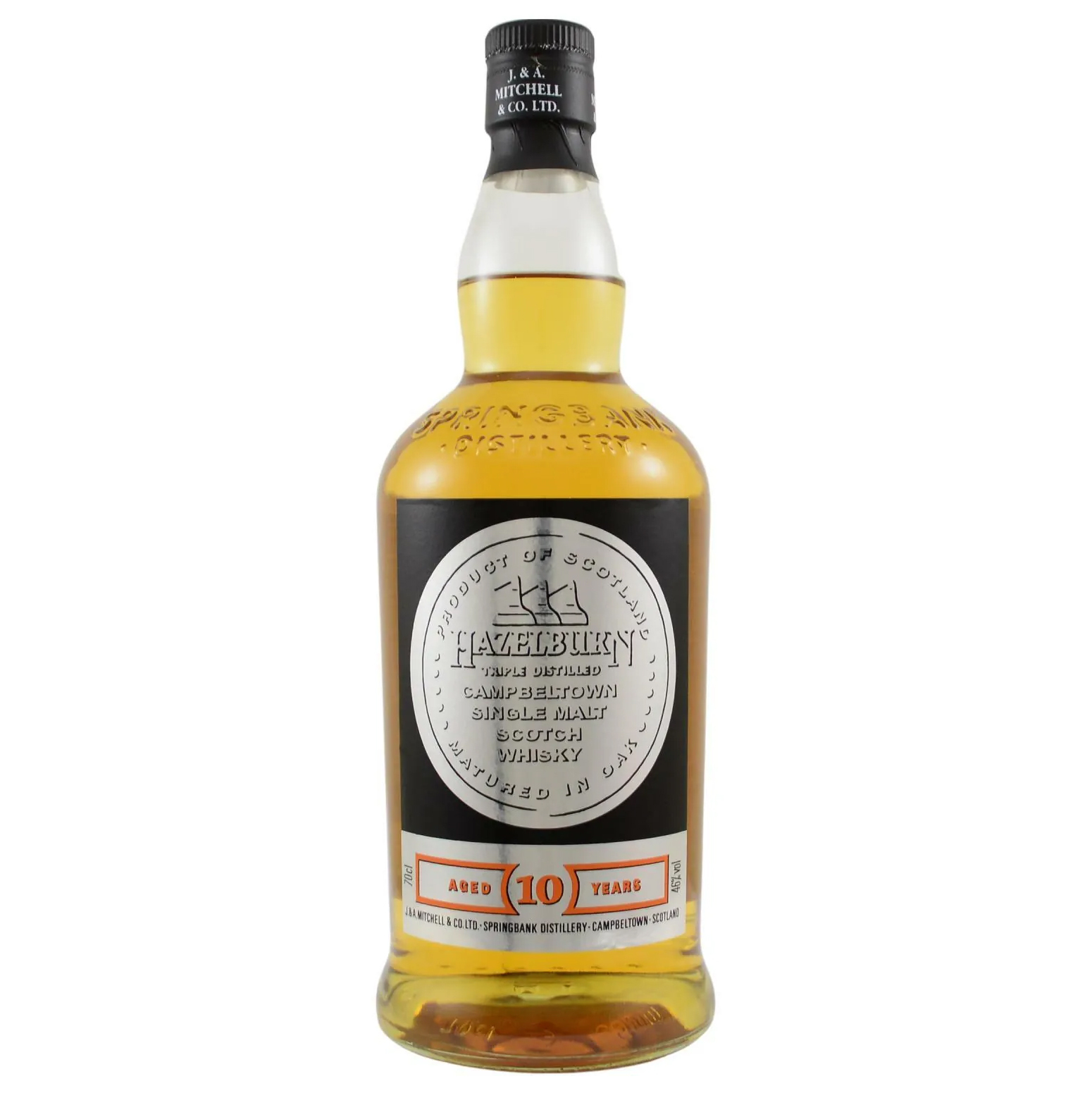 Hazelburn Triple Distilled 10 Year Old Single Malt Scotch Whisky