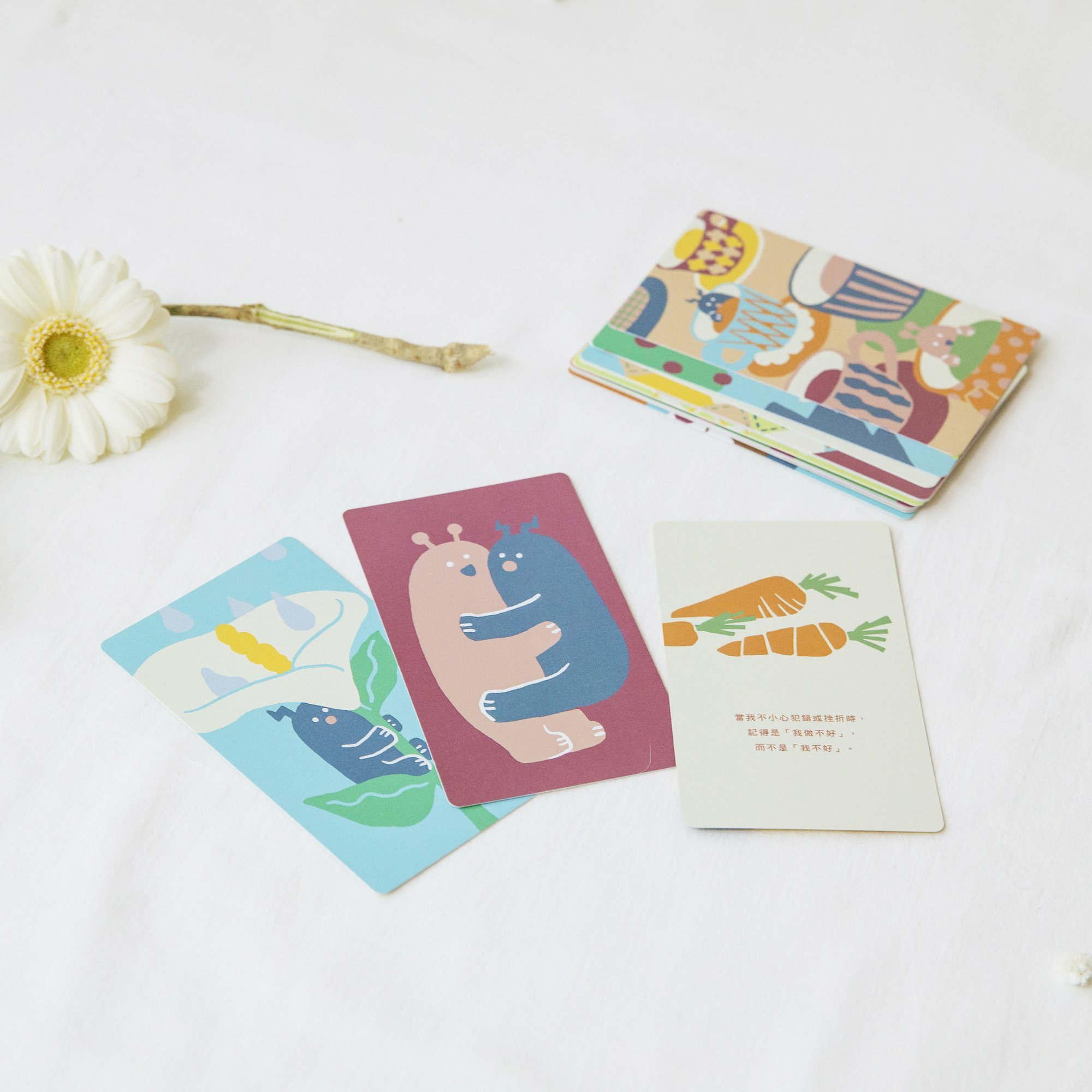 印花樂x周慕姿《口袋裡的心理師》自我對話牌卡組