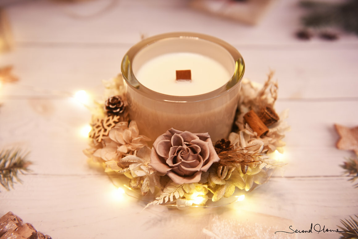 【Second Home】容器蠟燭 - 清新、花香調