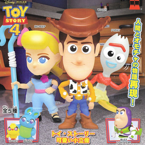 日本🇯🇵T-arts 玩具總動員4 Q版 一起來玩吧 扭蛋公仔