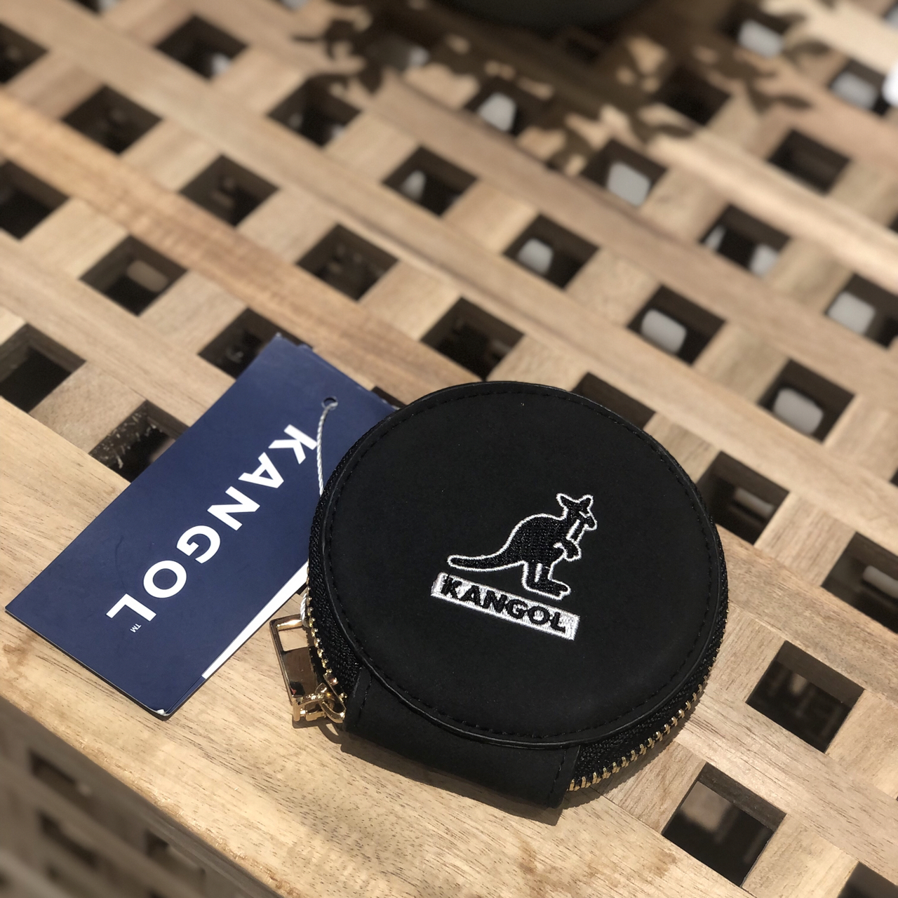 Kangol 餅乾零錢包 6125178020