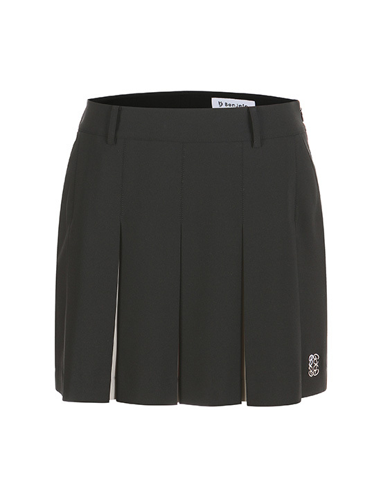 女款 M10【韓版春裝】新品/正韓Benjefe Golf同步/時尚雙拼色A字褶皺裙褲/高爾夫球女裝