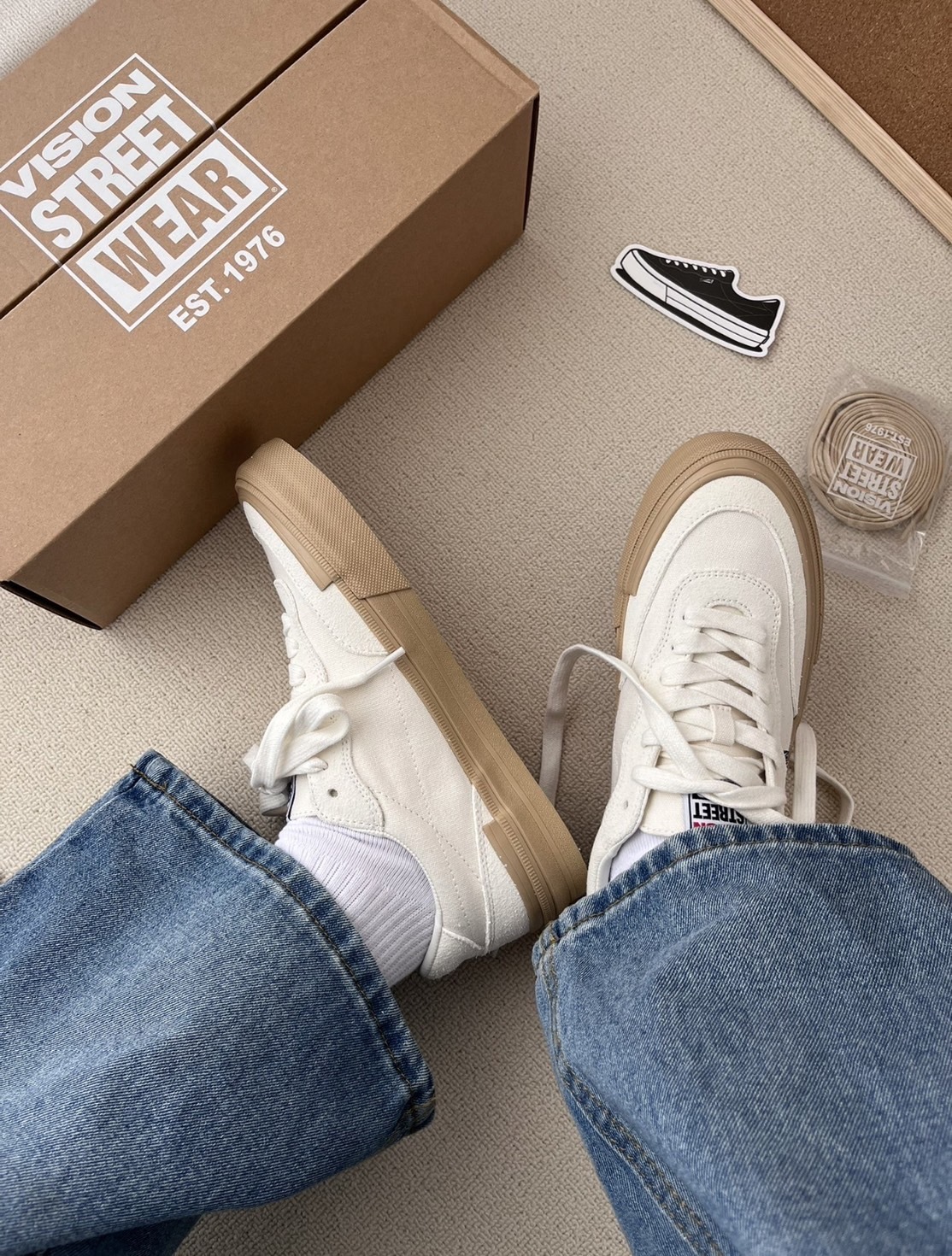 <線上SALE❤️‍🔥> Vision Street wear 焦糖底板鞋