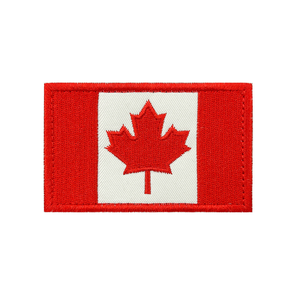 bagrun戰術風格魔術貼布章-A010-加拿大國旗