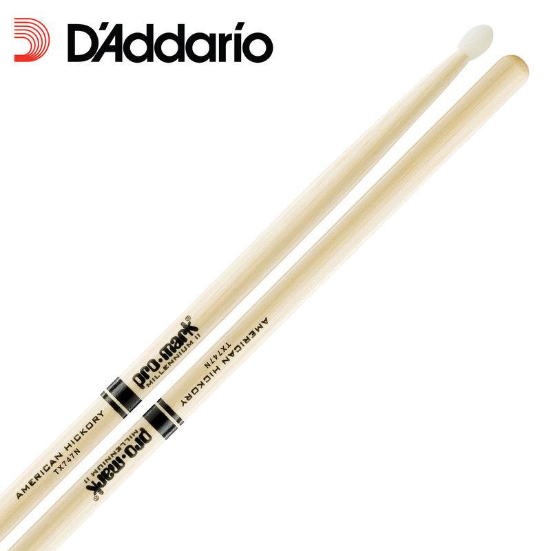PROMARK TX747N 鼓棒 ROCK 膠頭 橡木