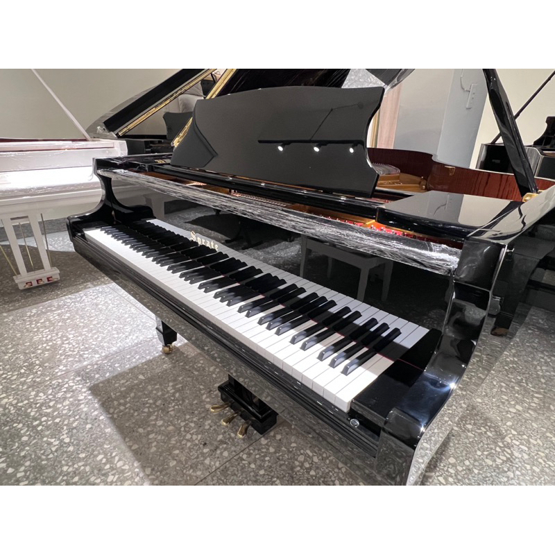 全新德國品牌 SPRATE BK158 光澤黑 全新 演奏鋼琴 平台 鋼琴 1號 三角 三腳 漢麟樂器 鋼琴店 進口