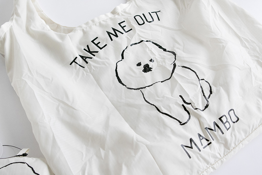 CLASKA - MAMBO 環保收納購物袋 / 白