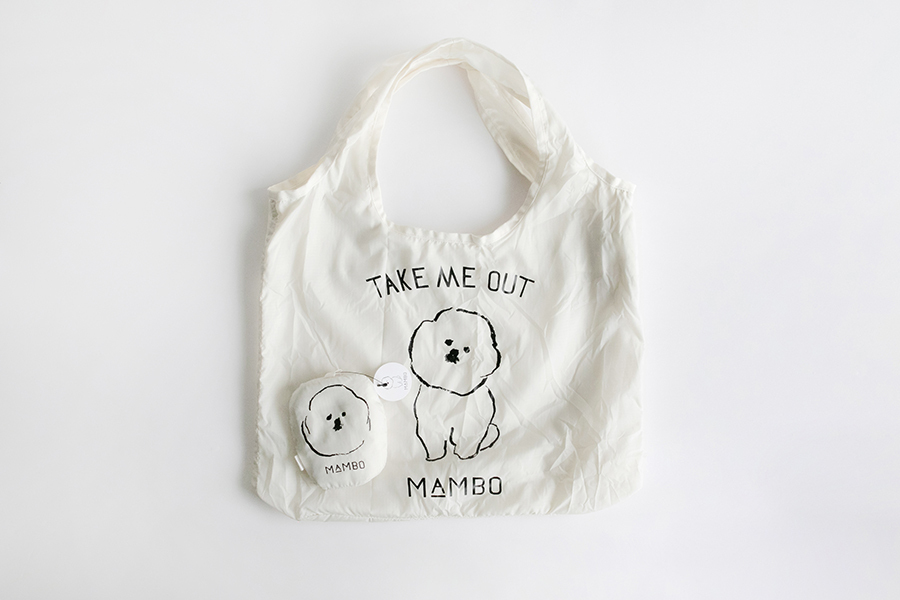 CLASKA - MAMBO 環保收納購物袋 / 白