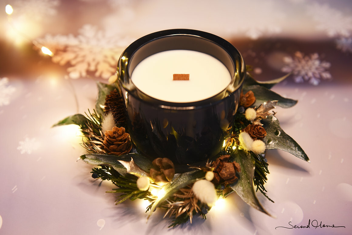 【Second Home】容器蠟燭 - 木質調