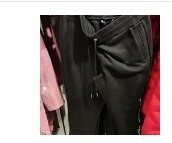 [S] ARMANI EXCHANGE SIDE LOGO TROUSER,BLACK, 7VYP85YJD2Z-1200 (SAX155)