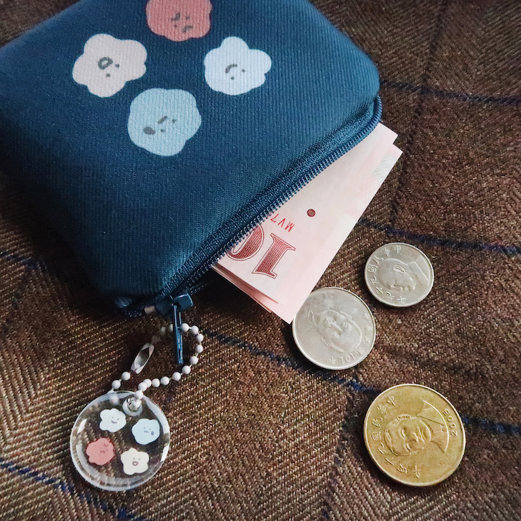 喜怒哀樂 卡套零錢包