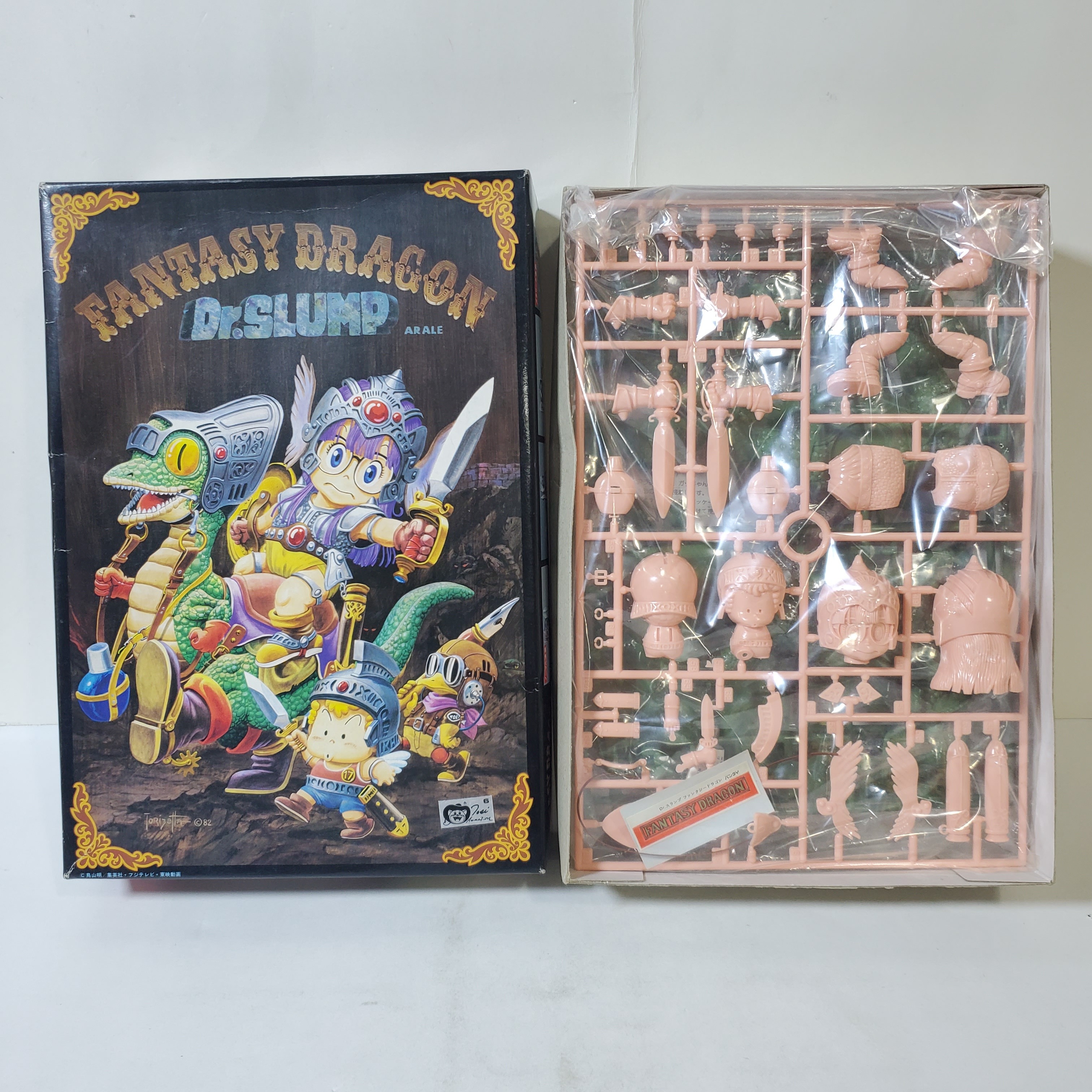 Dr Slump Arale Fantasy Dragon First version Plastic Mod