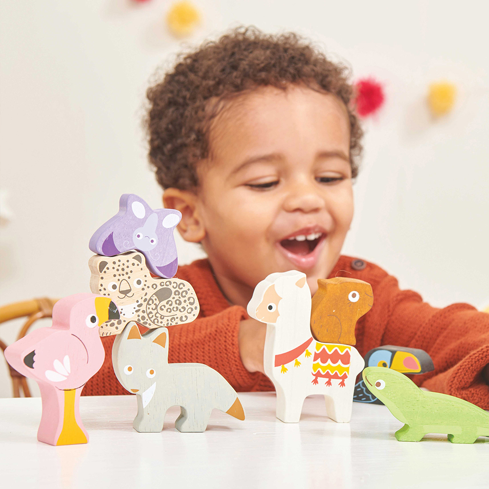 【英國 Le Toy Van】安德斯動物平衡啟蒙玩具