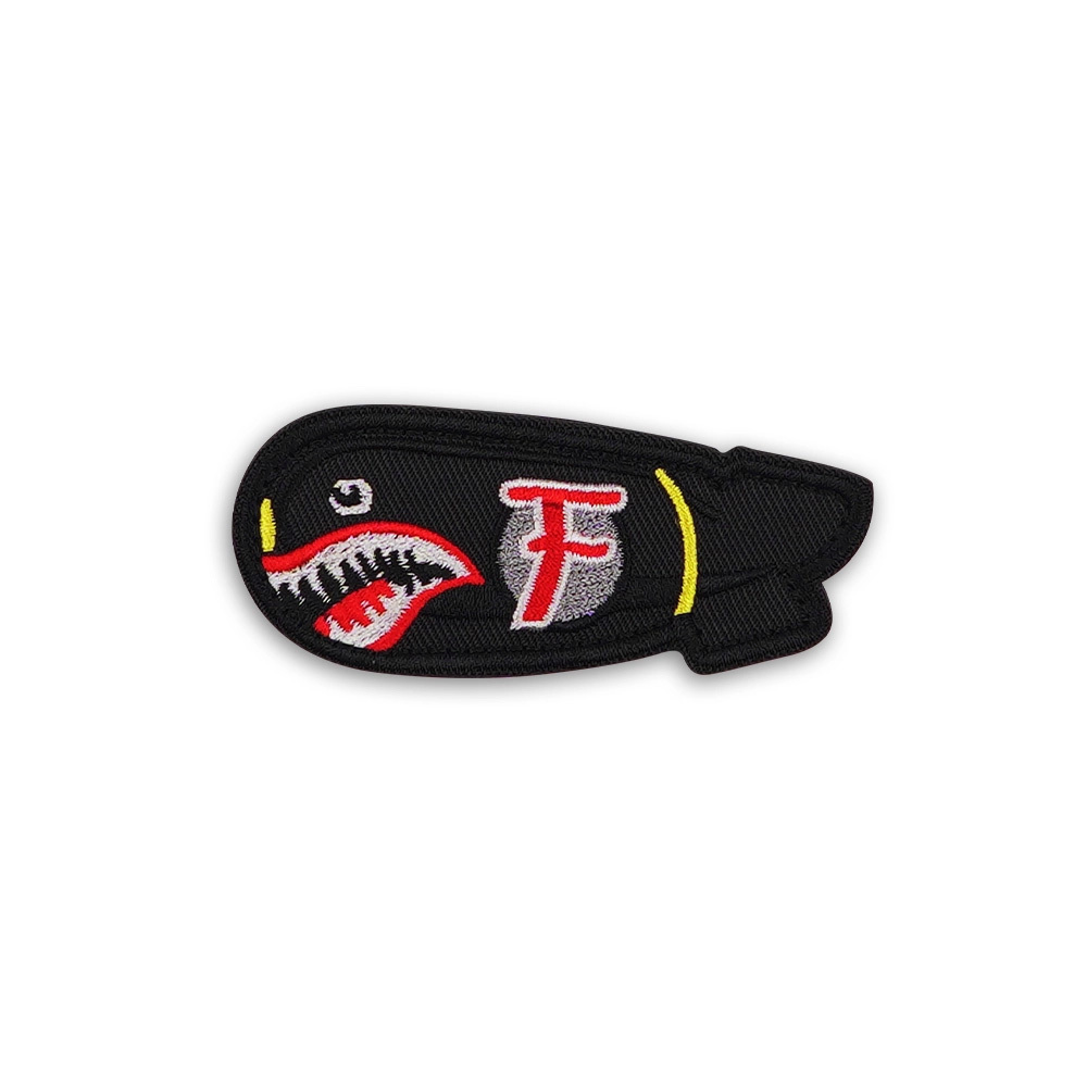 bagrun戰術風格魔術貼布章-A147-鯊魚導彈系列