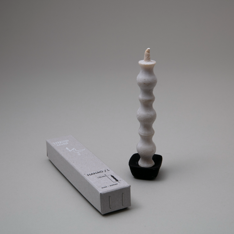 TAKAZAWA CANDLE NANAO漆木燭條組 L