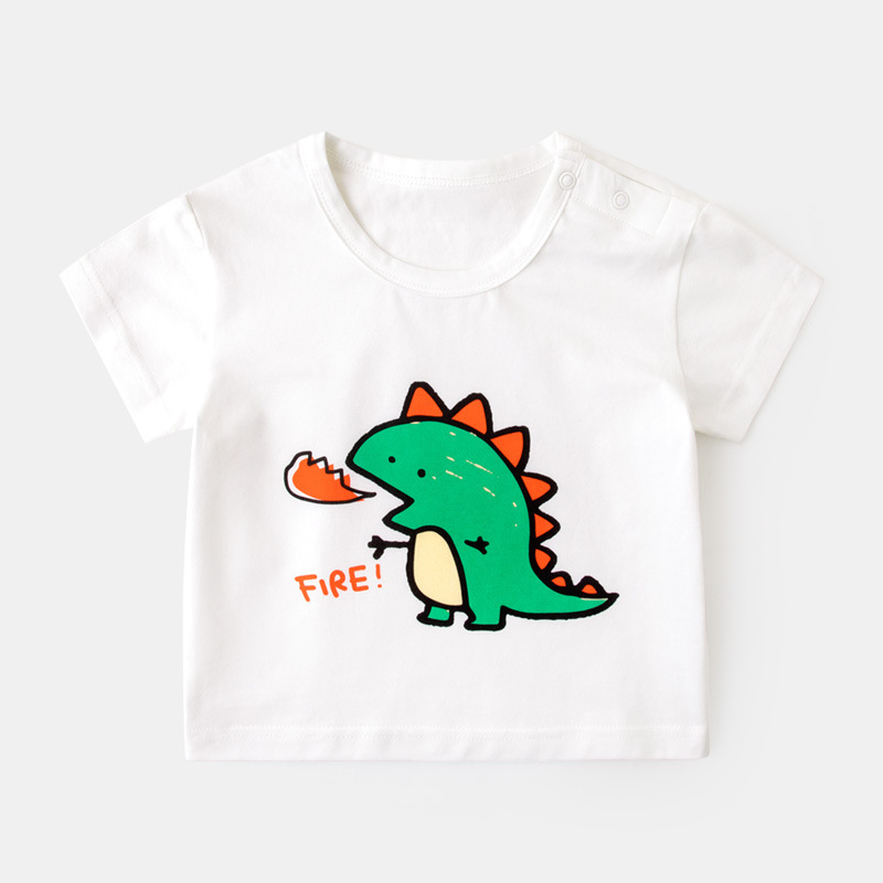 O15WE_SS23_C🔥🦖白色噴火恐龍Tee (pre-order)