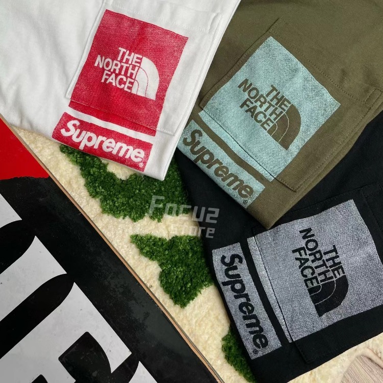 Supreme x The North Face Printed Pocket Tee 短T