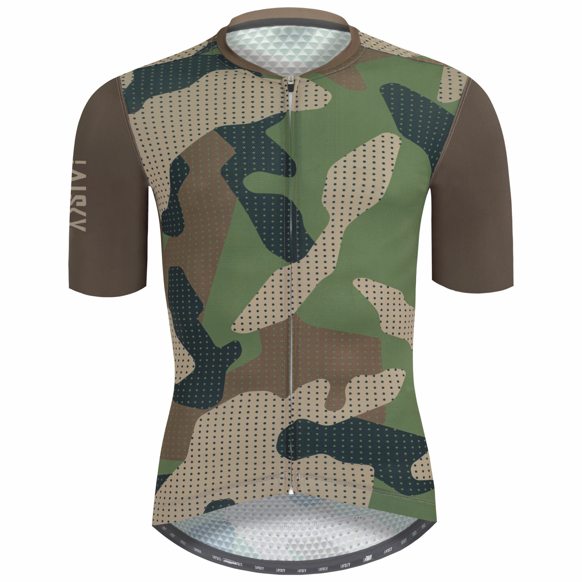 男款空力短車衣 拓墾 褐