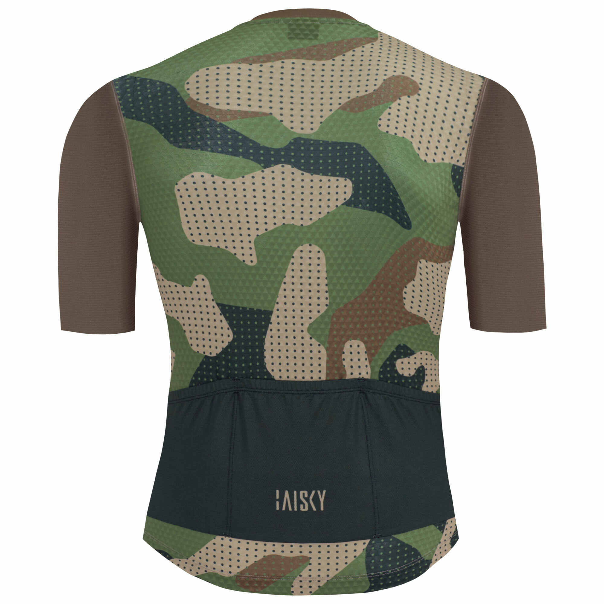 男款空力短車衣 拓墾 褐