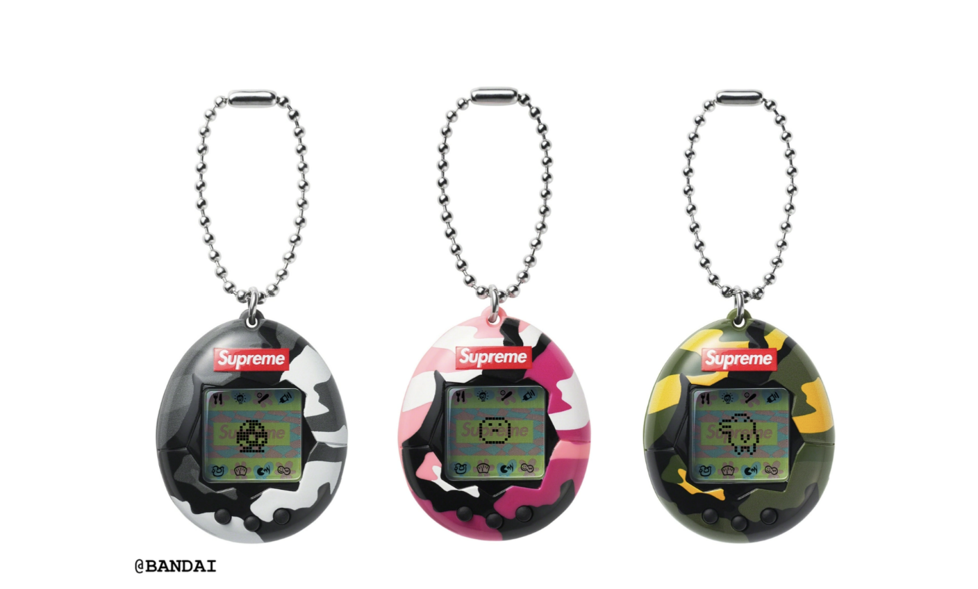 2023SS SUPREME tamagotchi 電子雞 遊戲機 鑰匙圈 BOX LOGO 現貨