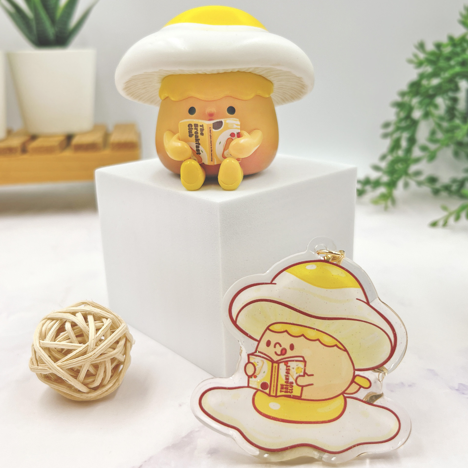 有讀菇菇 - 壓克力吊飾 ／盲抽單售