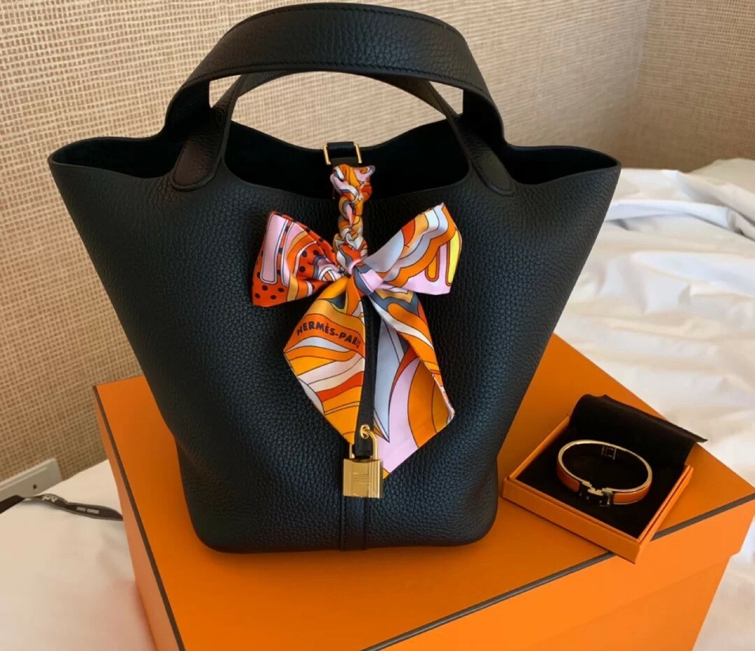 TOGO牛皮 素面菜籃包(18/22CM)(多色)