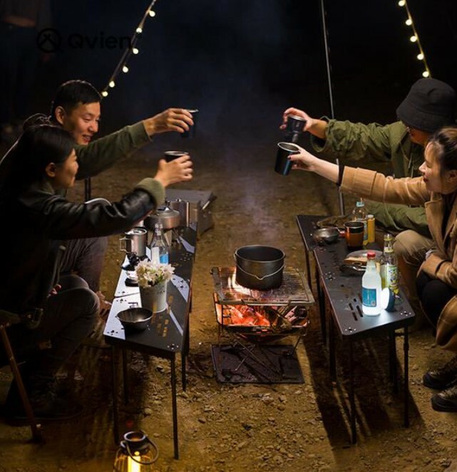 【Qvien】黑傑克百變組合桌 DD23