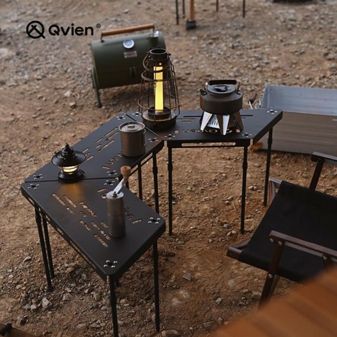 【Qvien】黑傑克百變組合桌 DD23