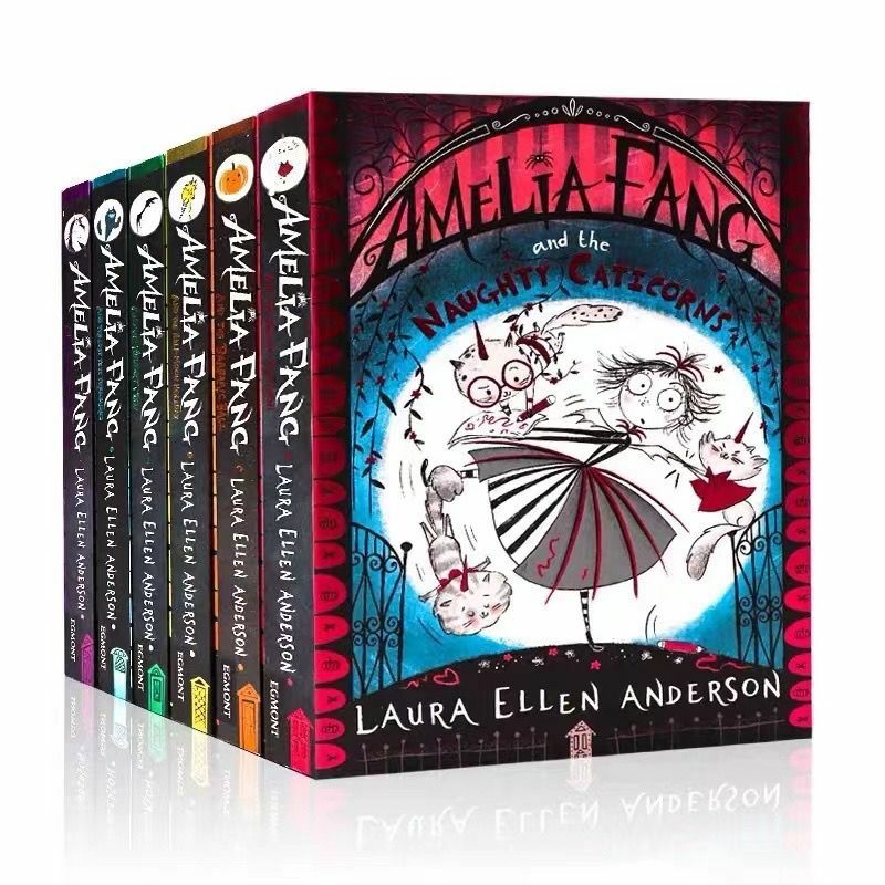 Amelia Fang Series by Laura Ellen Anderson 6 Books Collection Set - Ages 7-9 - Paperback