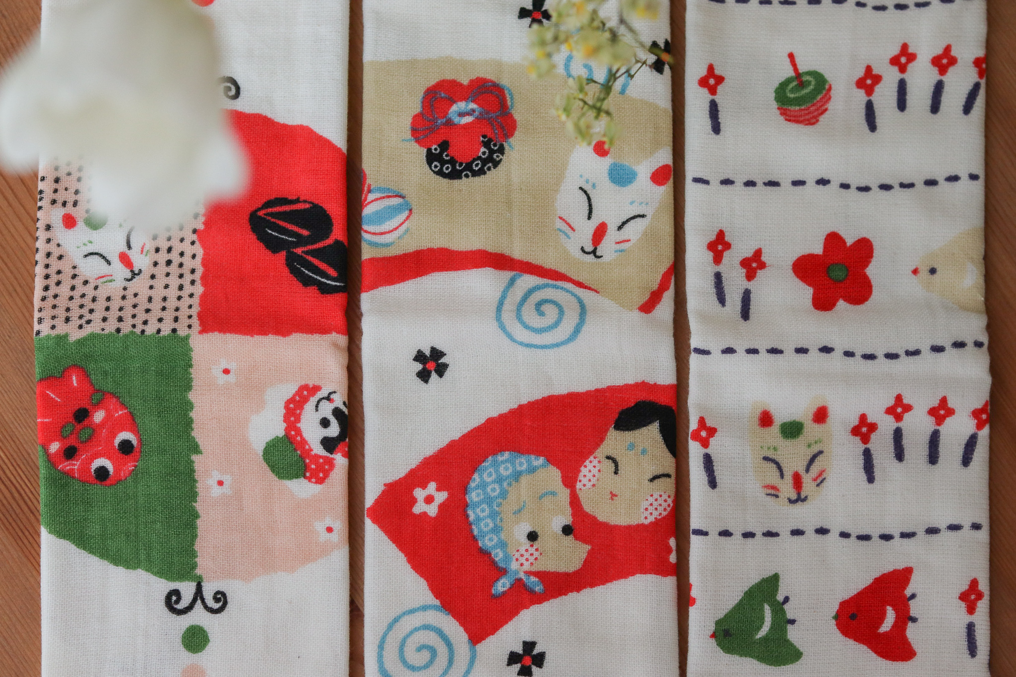 加藤真治 Shinzi Katoh 緣起物 小毛巾 方巾