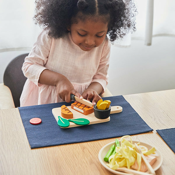 《 泰國 PLAN TOYS 》炭烤牛排-小主廚