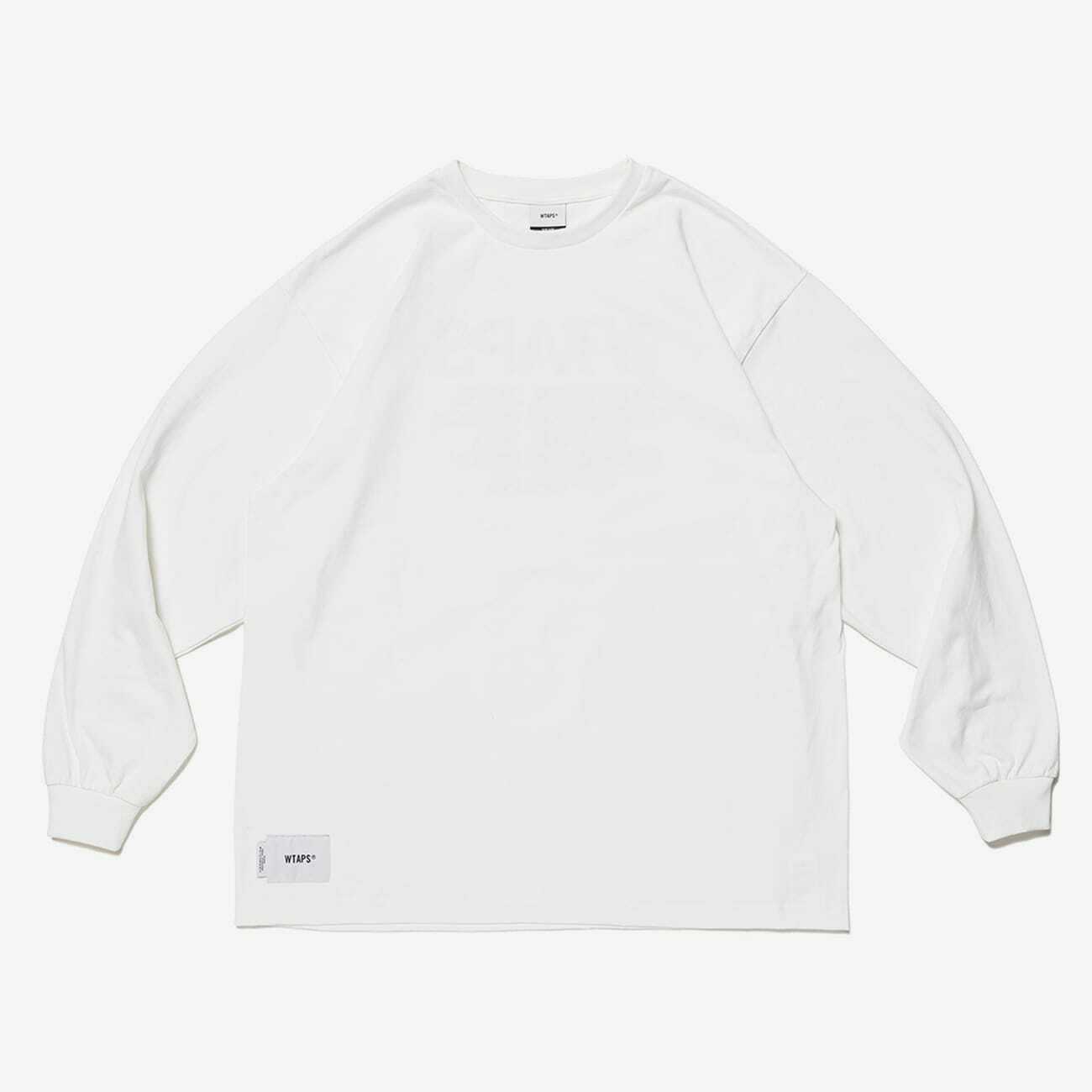 2023SS WTAPS INGREDIENTS LS COTTON 長T 背後LOGO 目錄隱藏款3色現