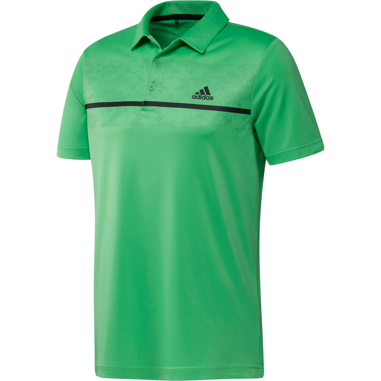 男【現貨】ADIDAS 愛迪達 CHEST PRINT POLO SEMI SCREAMING GREEN 高爾夫短袖 Polo/ S017