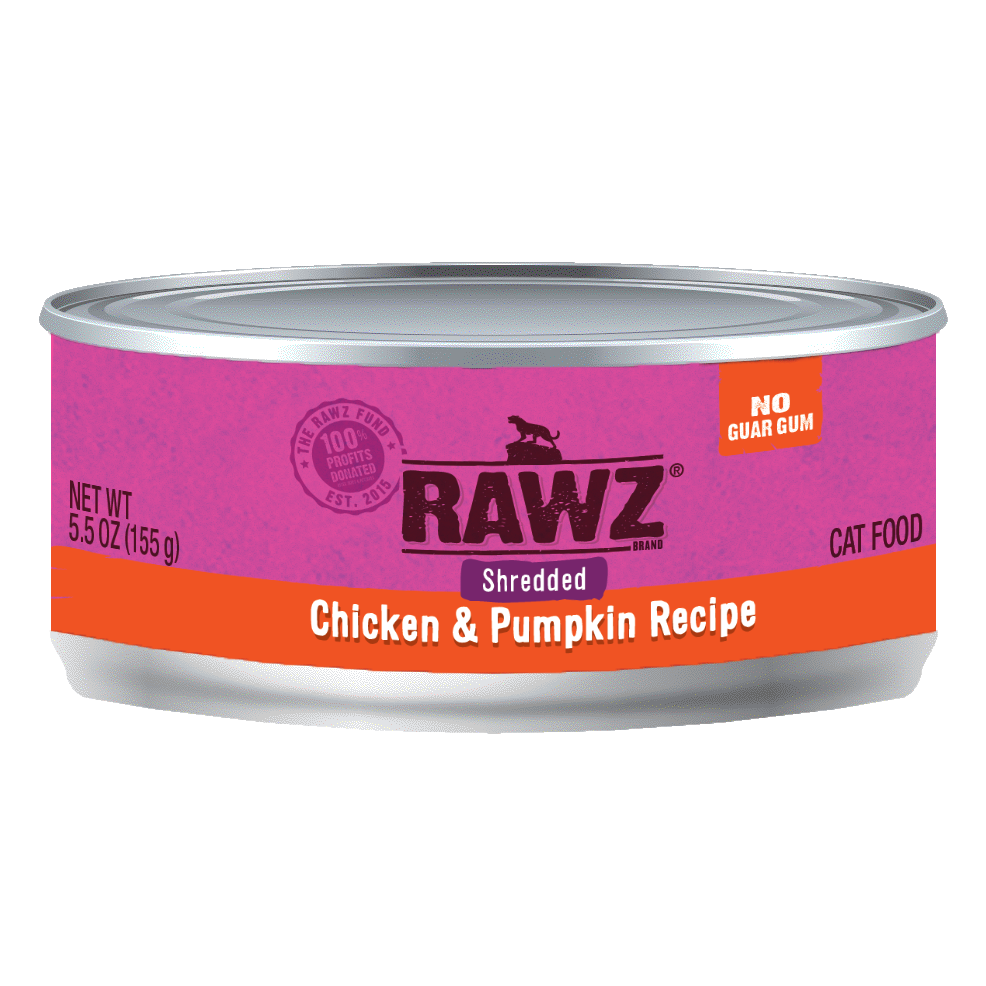 Rawz – 雞肉+南瓜 無膠主食肉絲罐 Chicken+Pumpkin 155g